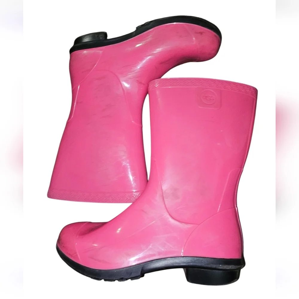UGG Pink Rain Boots